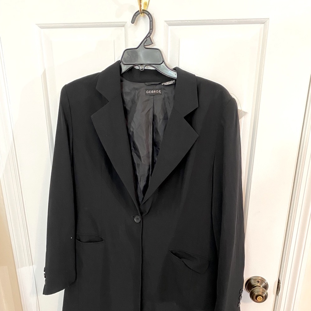Women’s Black Suit Coat